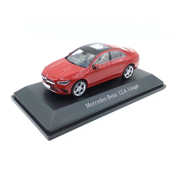 Mercedes-Benz CLA Coupe (C118) 2019 jupiter red - skala 1:43 - Spark